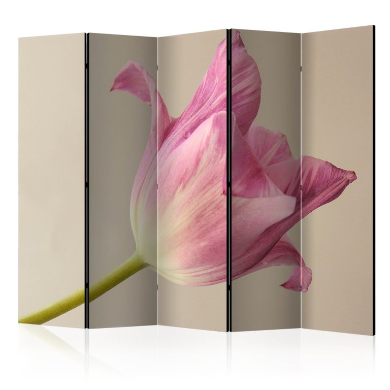 Paraván – Pink tulip II [Room Dividers] Paraván – Pink tulip II [Room Dividers]