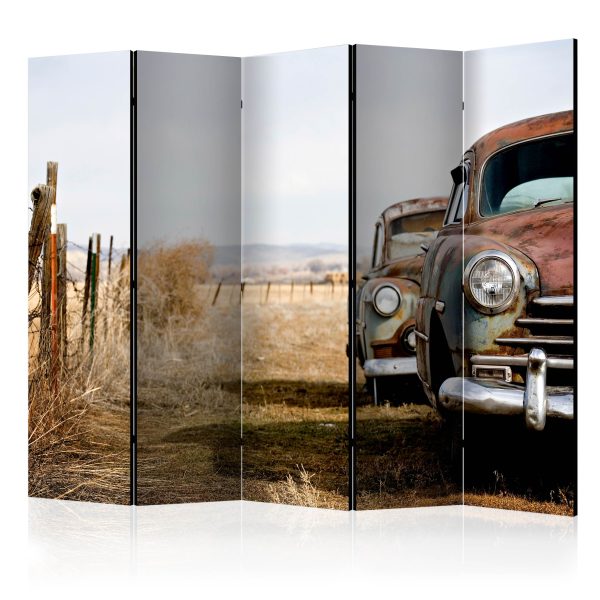 Paraván – Two old, American cars II [Room Dividers] Paraván – Two old, American cars II [Room Dividers]