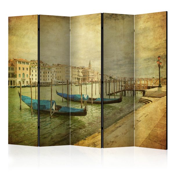 Paraván – Grand Canal, Venice (Vintage) II [Room Dividers] Paraván – Grand Canal, Venice (Vintage) II [Room Dividers]