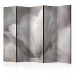 Paraván – Tulip – black and white photo II [Room Dividers] Paraván – Tulip – black and white photo II [Room Dividers]