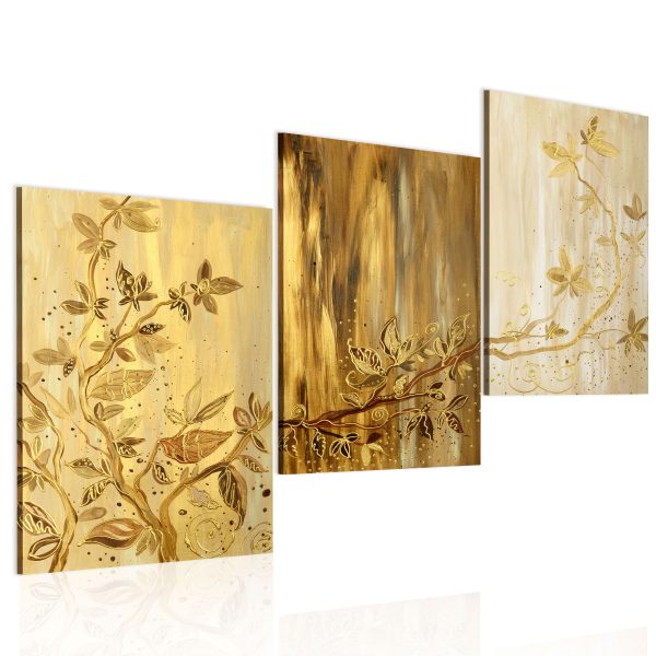 Ručně malovaný obraz – Zlaté listí Ručně malovaný obraz – Zlaté listí