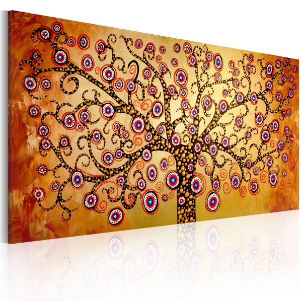 Ručně malovaný obraz – Paví strom Ručně malovaný obraz – Paví strom