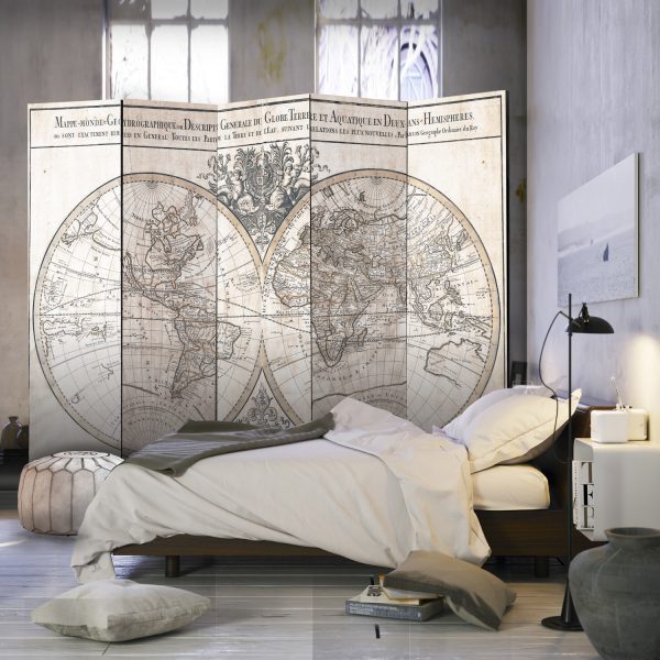 Paraván – Mappe-Monde Geo-Hydrographique [Room Dividers] Paraván – Mappe-Monde Geo-Hydrographique [Room Dividers]