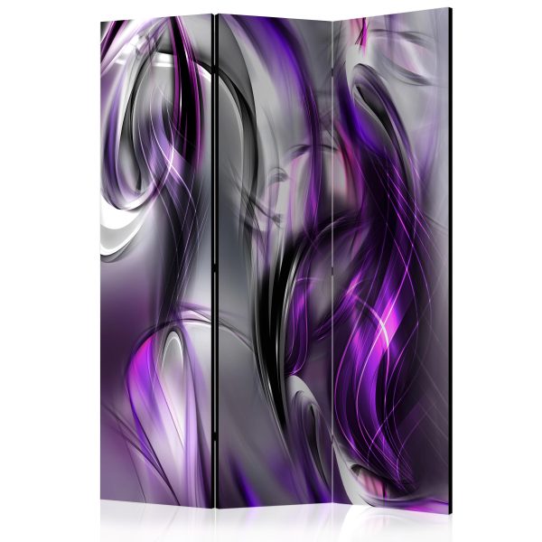Paraván – Purple Swirls [Room Dividers] Paraván – Purple Swirls [Room Dividers]