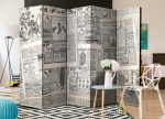 Paraván – Vintage Newspapers II [Room Dividers] Paraván – Vintage Newspapers II [Room Dividers]