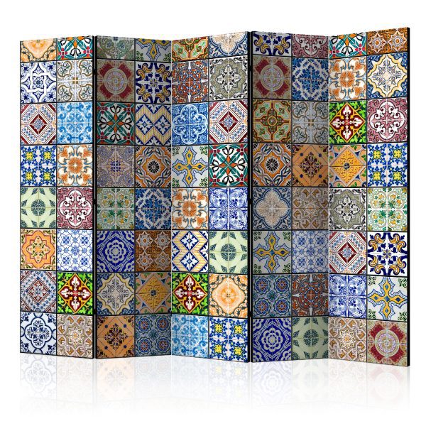Paraván – Colorful Mosaic II [Room Dividers] Paraván – Colorful Mosaic II [Room Dividers]