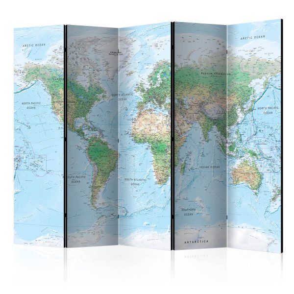 Paraván – World Map [Room Dividers] Paraván – World Map [Room Dividers]