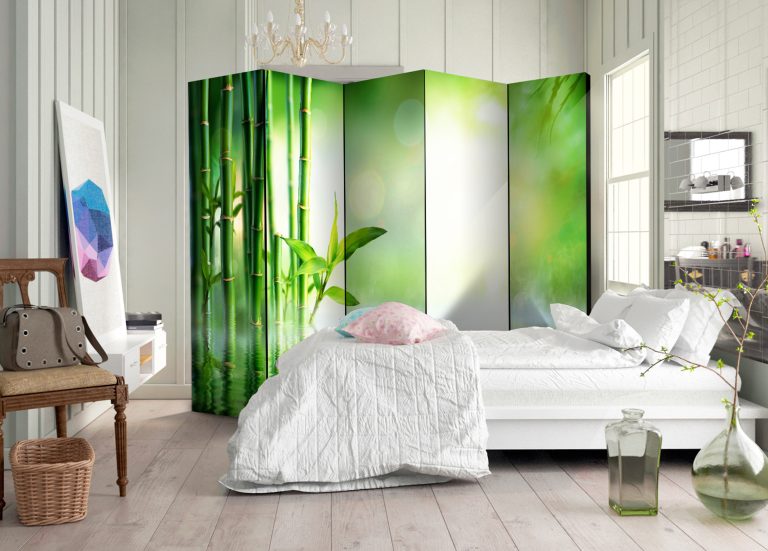 Paraván – Green Bamboo II [Room Dividers] Paraván – Green Bamboo II [Room Dividers]