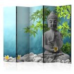 Paraván – Meditating Buddha II [Room Dividers] Paraván – Meditating Buddha II [Room Dividers]