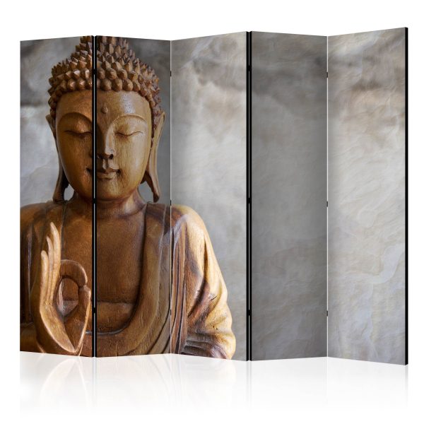 Paraván – Buddha of Prosperity [Room Dividers] Paraván – Buddha of Prosperity [Room Dividers]