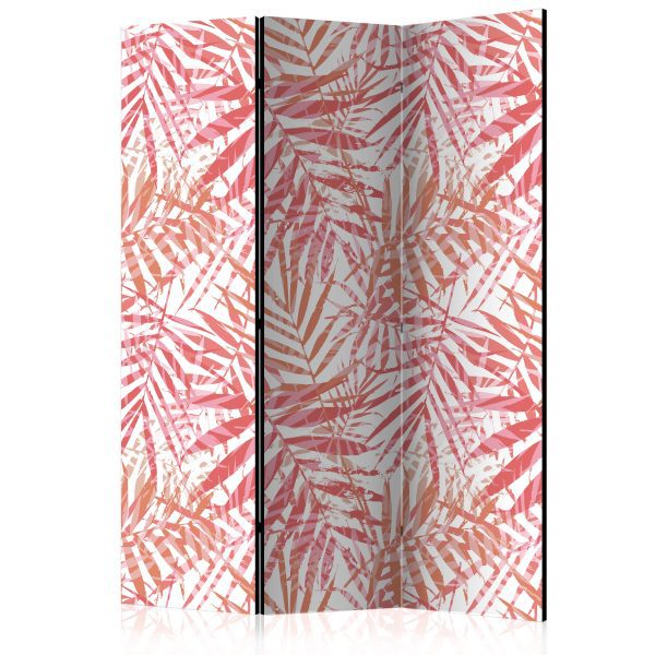 Paraván – Palm Red [Room Dividers] Paraván – Palm Red [Room Dividers]