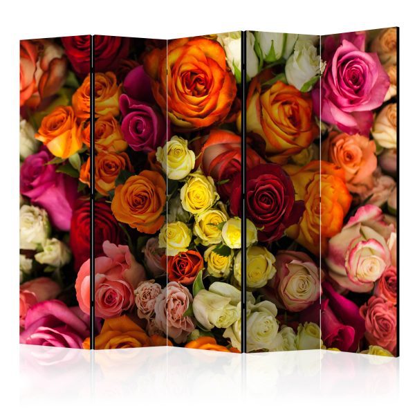 Paraván – Bouquet of Roses II [Room Dividers] Paraván – Bouquet of Roses II [Room Dividers]
