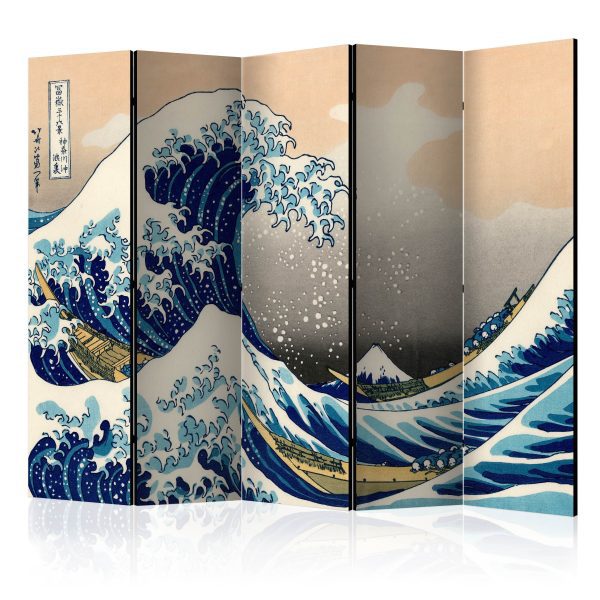 Paraván – The Great Wave off Kanagawa [Room Dividers] Paraván – The Great Wave off Kanagawa [Room Dividers]