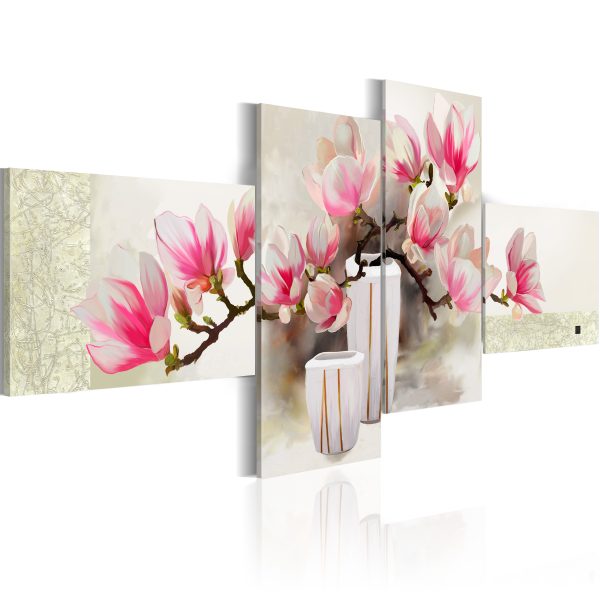 Ručně malovaný obraz – Fragrance of magnolias Ručně malovaný obraz – Fragrance of magnolias