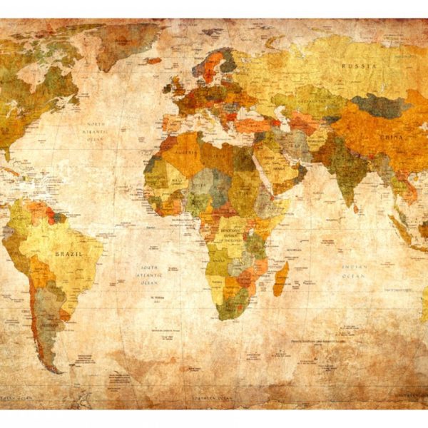 Tapeta – Klasická mapa světa Tapeta – Klasická mapa světa