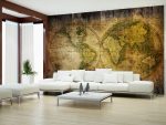 Tapeta Historická mapa světa Tapeta Historická mapa světa
