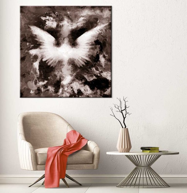 Obraz andělská křídla – hnědý Obraz andělská křídla – hnědý