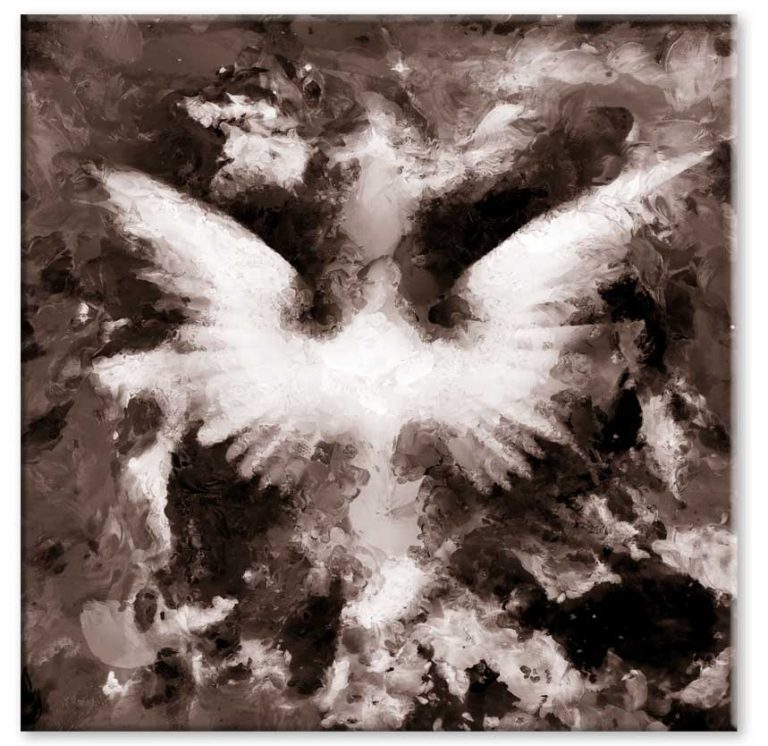 Obraz andělská křídla – hnědý Obraz andělská křídla – hnědý