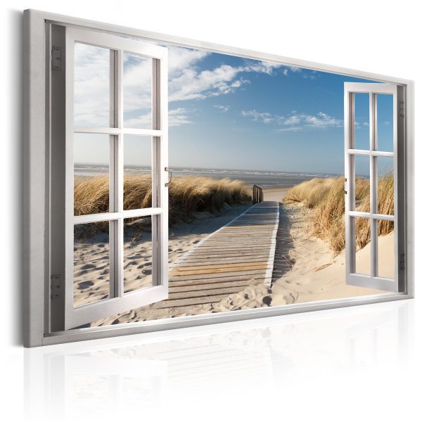 Obraz Okno na pláž Obraz Okno na pláž