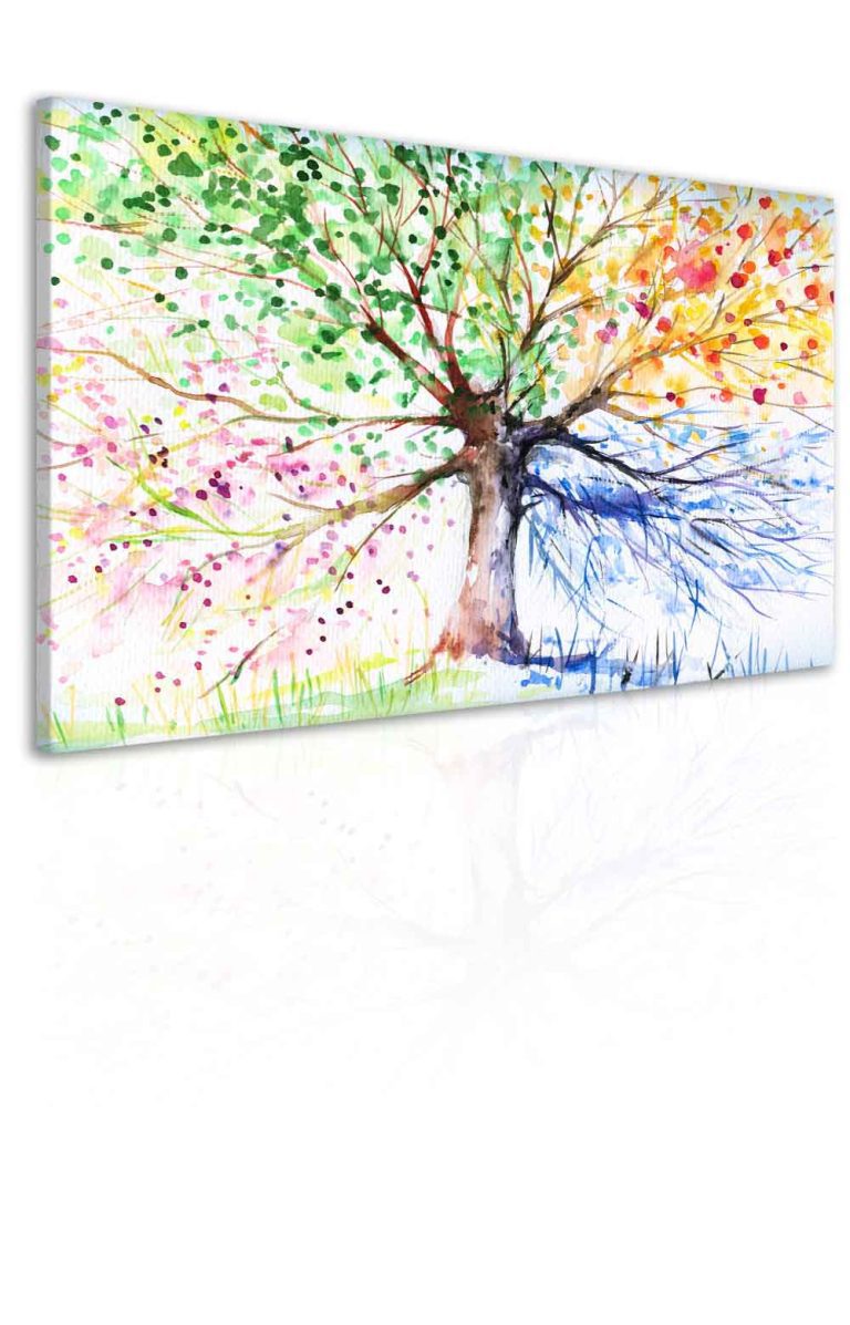 Obraz malovaný strom ročních období I Obraz malovaný strom ročních období I