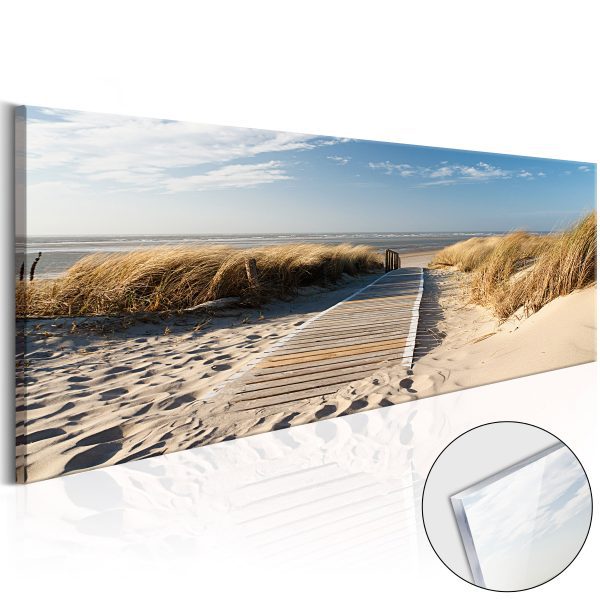 Obraz na akrylátovém skle – Wild Beach [Glass] Obraz na akrylátovém skle – Wild Beach [Glass]