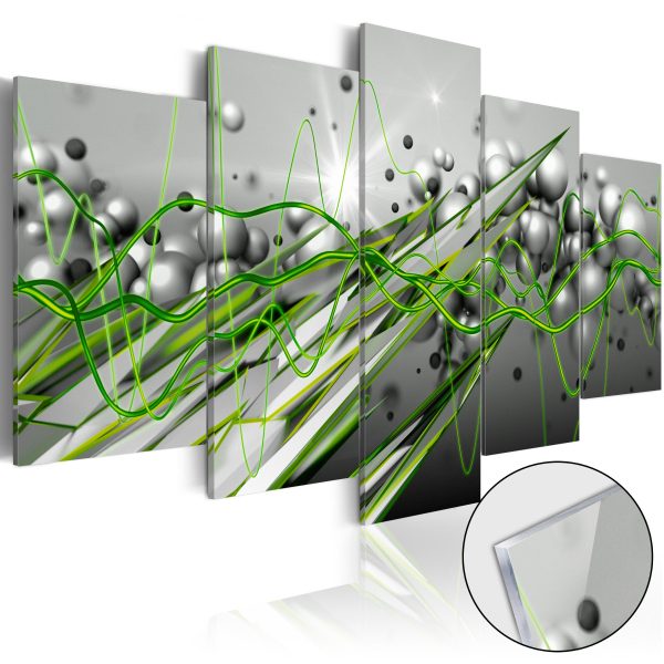 Obraz na akrylátovém skle – Green Glade [Glass] Obraz na akrylátovém skle – Green Glade [Glass]