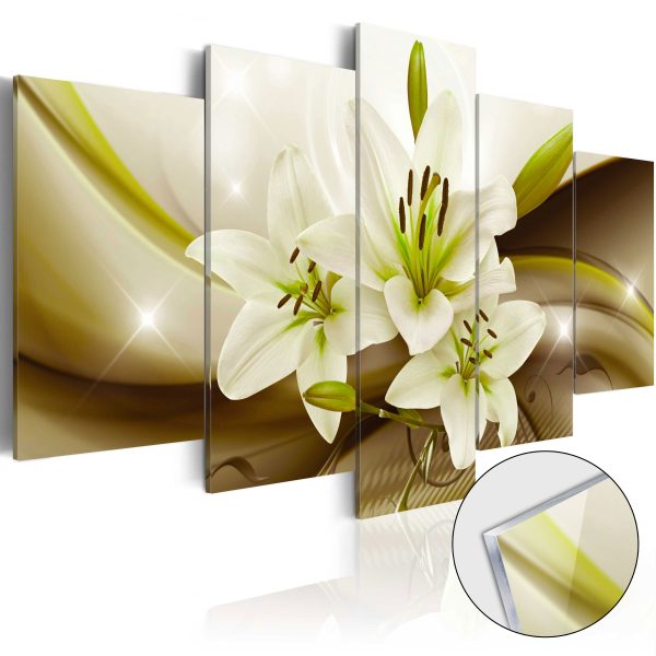 Obraz na akrylátovém skle – Modern Lily [Glass] Obraz na akrylátovém skle – Modern Lily [Glass]