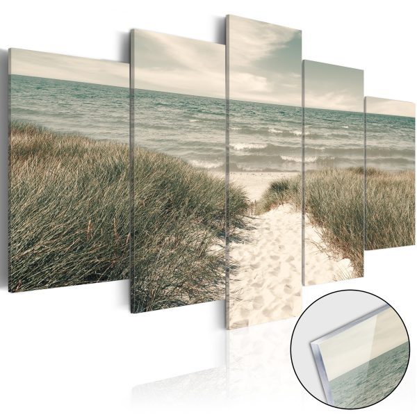 Obraz na akrylátovém skle – Quiet Beach [Glass] Obraz na akrylátovém skle – Quiet Beach [Glass]