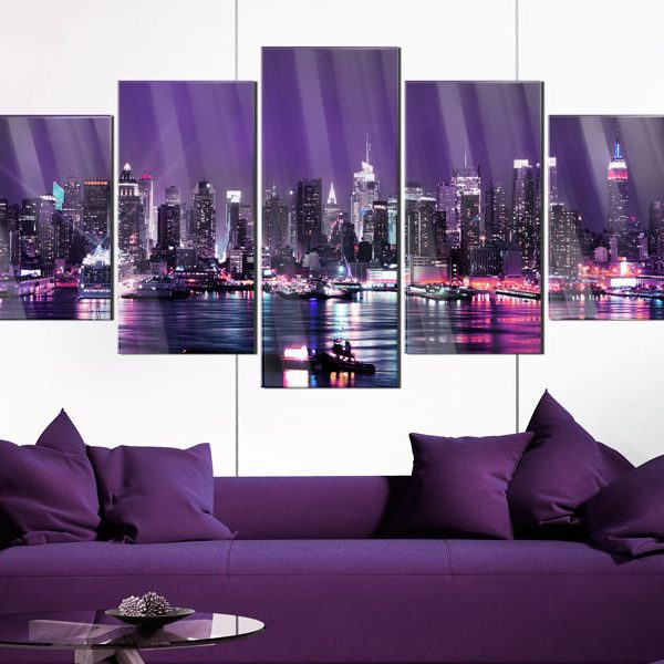 Obraz na akrylátovém skle – Purple Sky [Glass] Obraz na akrylátovém skle – Purple Sky [Glass]