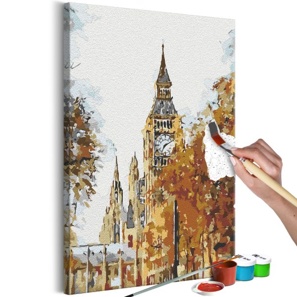 Malování podle čísel – Autumn in London Malování podle čísel – Autumn in London