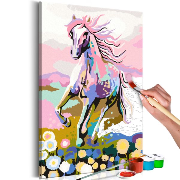 Malování podle čísel – Fairytale Horse Malování podle čísel – Fairytale Horse