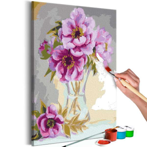 Malování podle čísel – Flowers In A Vase Malování podle čísel – Flowers In A Vase