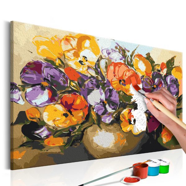 Malování podle čísel – Vase and Flowers Malování podle čísel – Vase and Flowers