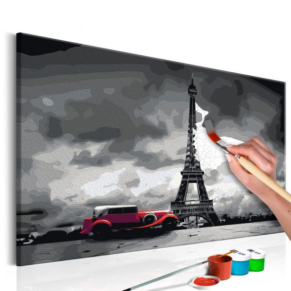 Malování podle čísel – Paris (Red Limousine) Malování podle čísel – Paris (Red Limousine)
