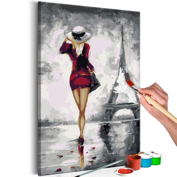 Malování podle čísel – Parisian Girl Malování podle čísel – Parisian Girl