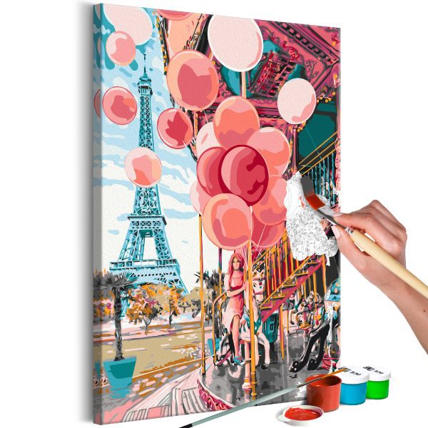 Malování podle čísel – Paris Carousel Malování podle čísel – Paris Carousel
