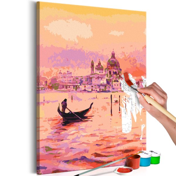 Malování podle čísel – Gondola in Venice Malování podle čísel – Gondola in Venice