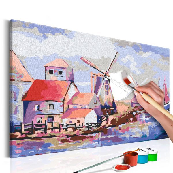 Malování podle čísel – Windmills (Landscape) Malování podle čísel – Windmills (Landscape)