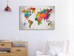 Malování podle čísel – World Map (Compass Rose) Malování podle čísel – World Map (Compass Rose)