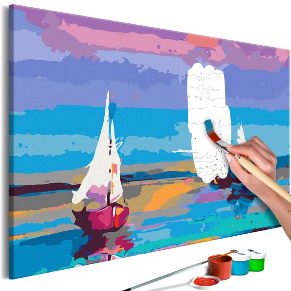 Malování podle čísel – Sea Landscape Malování podle čísel – Sea Landscape