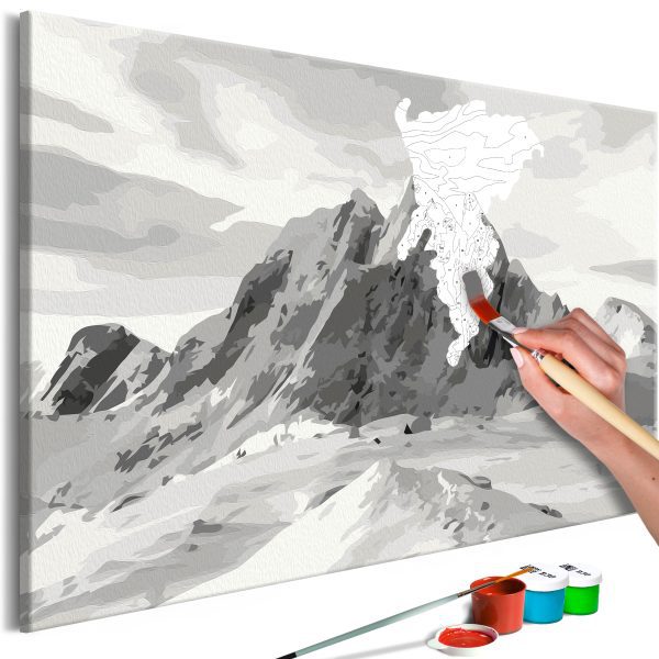 Malování podle čísel – Alps Panorama Malování podle čísel – Alps Panorama
