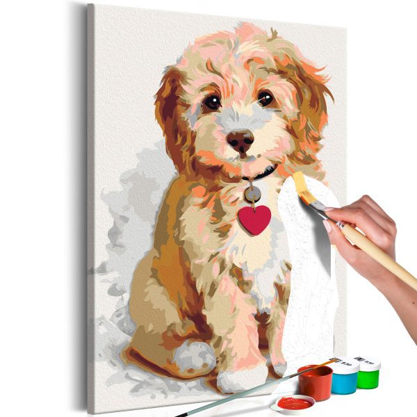 Malování podle čísel – Dog (Puppy) Malování podle čísel – Dog (Puppy)