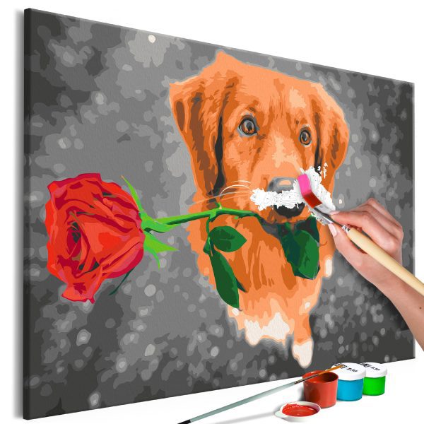 Malování podle čísel – Dog Portrait Malování podle čísel – Dog Portrait