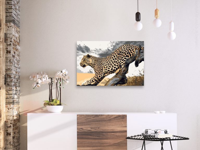 Malování podle čísel – Cheetah Malování podle čísel – Cheetah