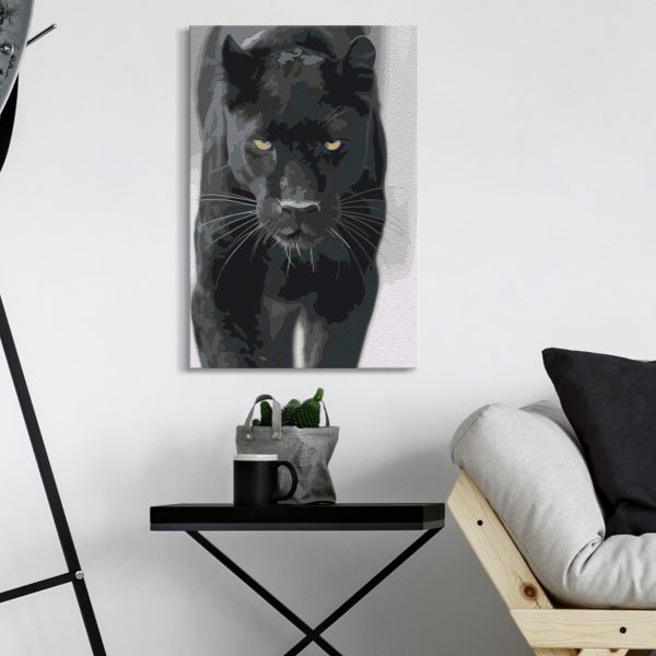 Malování podle čísel – Black Panther Malování podle čísel – Black Panther