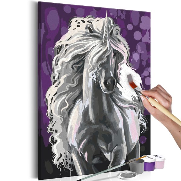 Malování podle čísel – White Unicorn Malování podle čísel – White Unicorn
