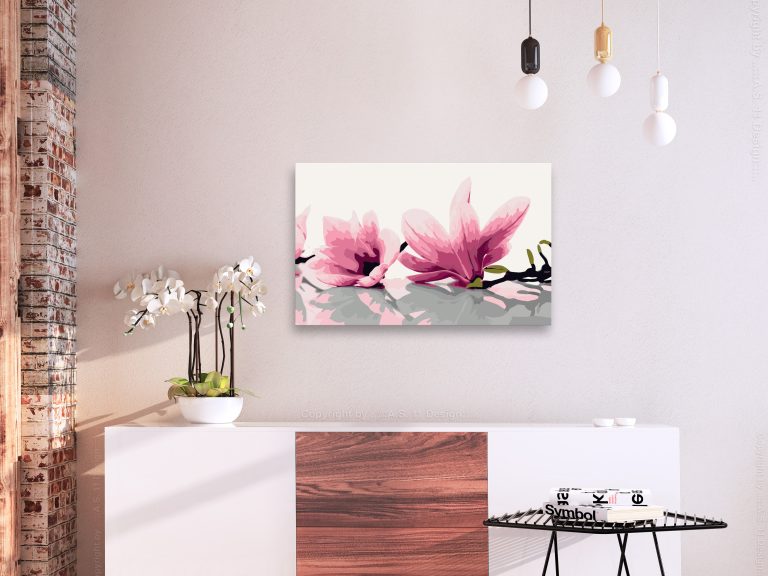 Malování podle čísel – Magnolia (White Background) Malování podle čísel – Magnolia (White Background)