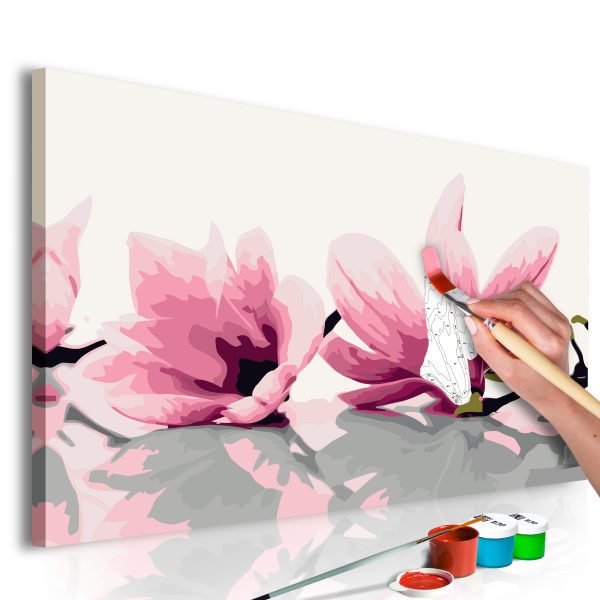 Malování podle čísel – Magnolia (Grey Background) Malování podle čísel – Magnolia (Grey Background)