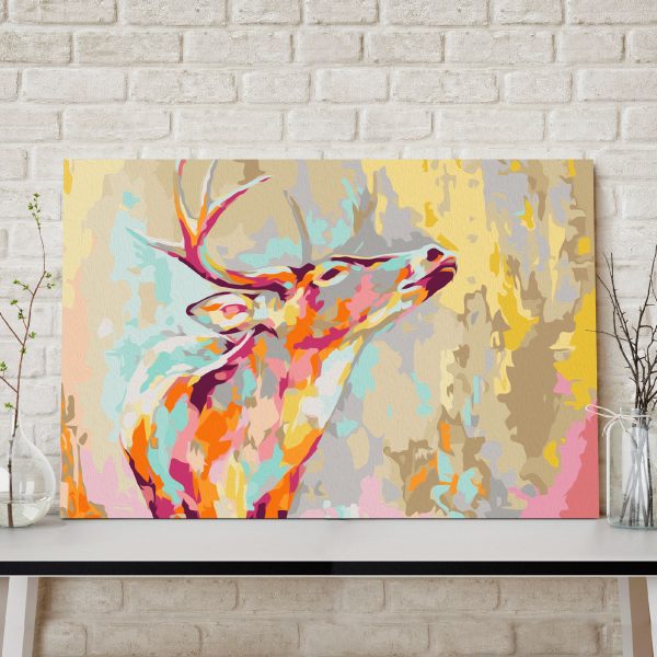 Malování podle čísel – Proud Deer Malování podle čísel – Proud Deer
