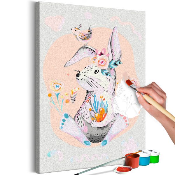 Malování podle čísel – Colourful Rabbit Malování podle čísel – Colourful Rabbit